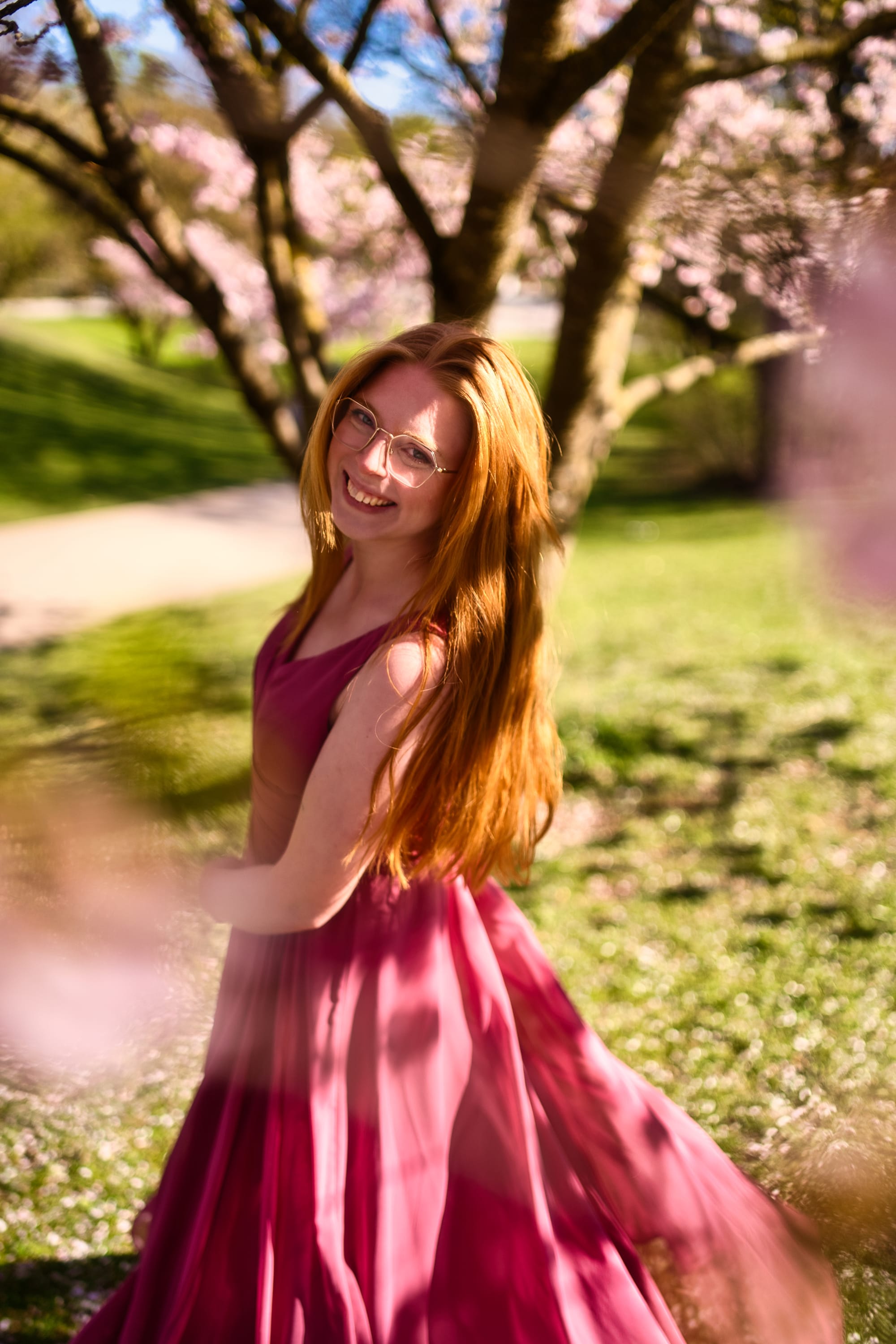 🌸 Kirschblüte mit Antonia