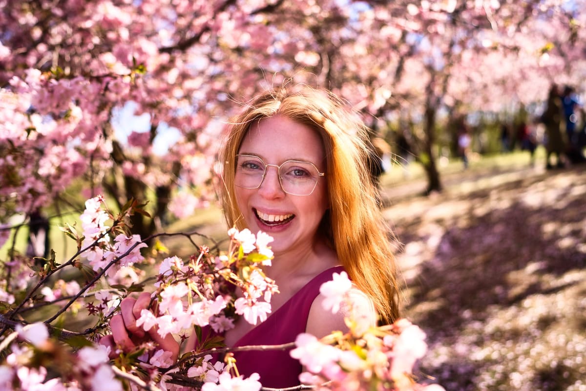 🌸 Kirschblüte mit Antonia